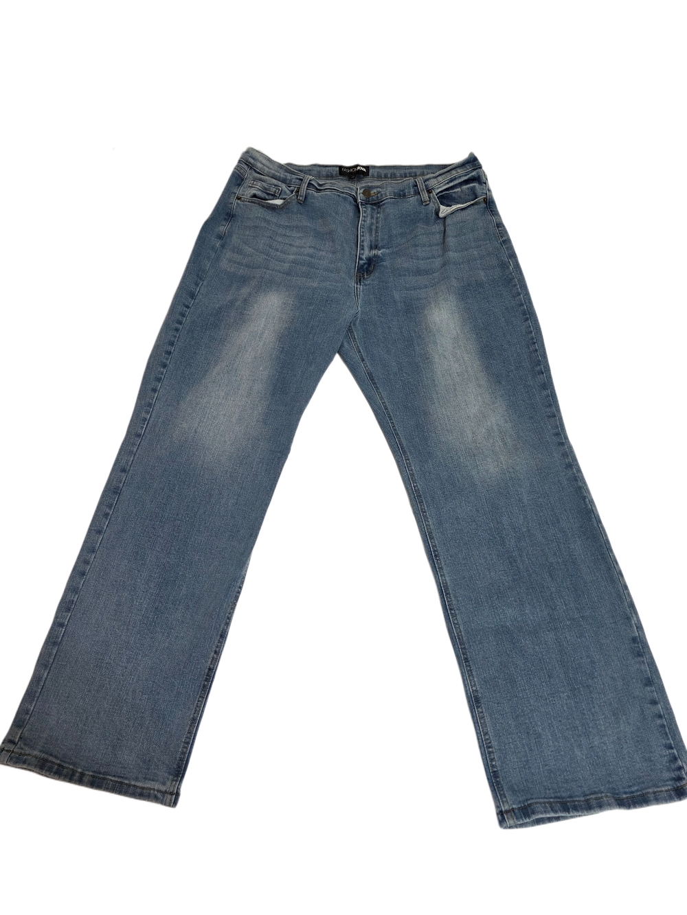 Fashion Nova Be Authentic Slouchy Stretch Straight Leg Jeans